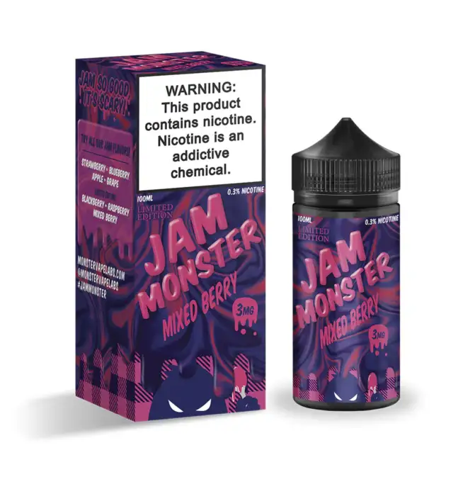 Jam MONSTER Synthetic - Mixed Berry 6MG 100mL