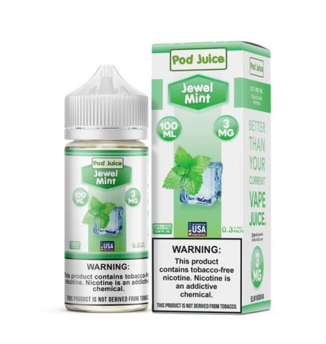 Pod Juice Synthetic - Jewel Mint 3MG 100mL