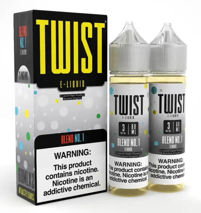 Twist E-liquids - Blend No.1 0MG - 2x60mL (Previously Tropical Pucker Punch)