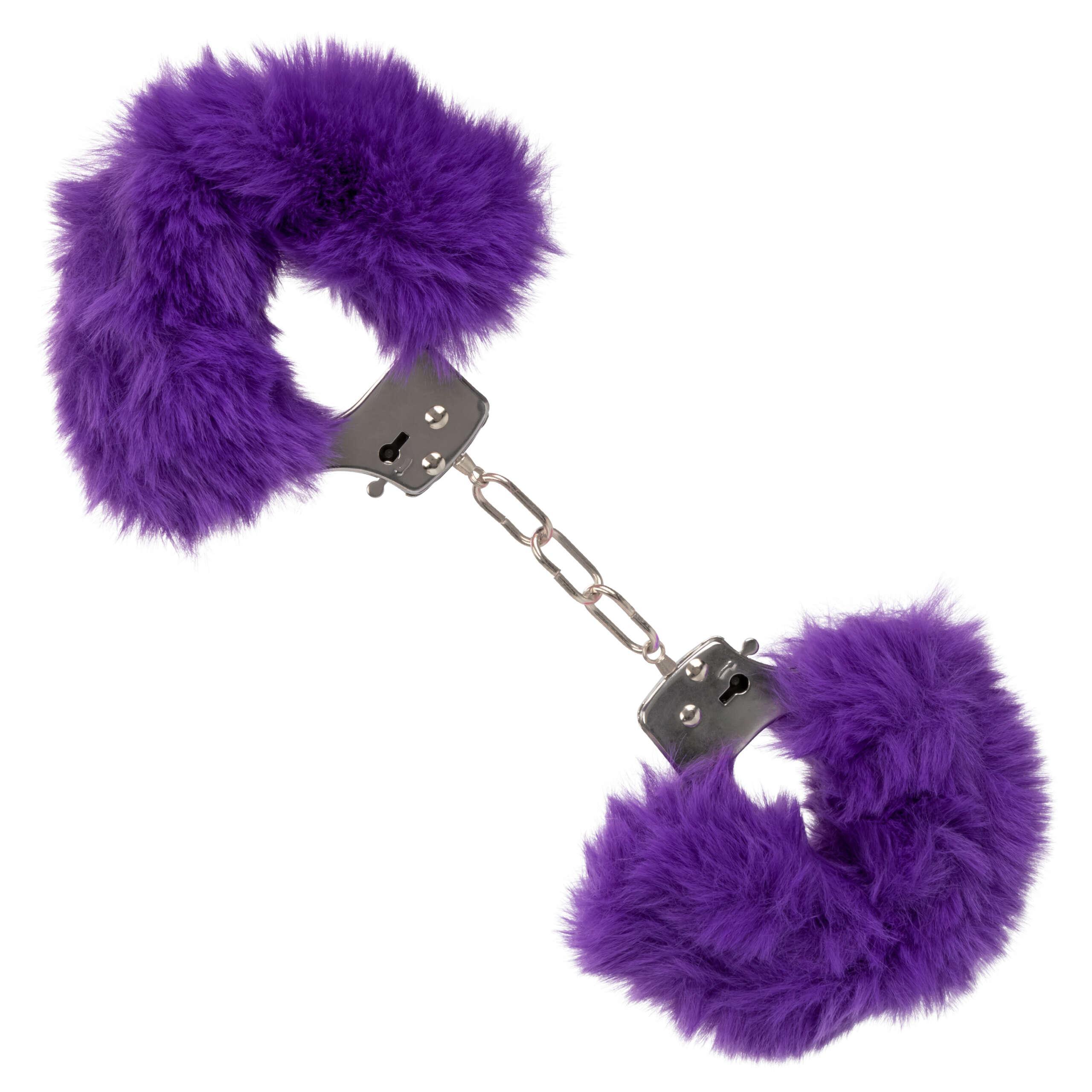 Ultra Fluffy Furry Cuffs - Purple - Vaping Elements