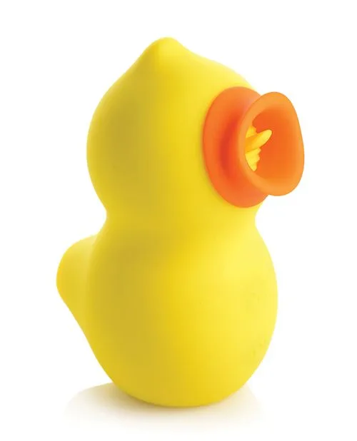 Inmi Shegasm Sucky Ducky Deluxe Clitoral Stimulator Yellow Vaping