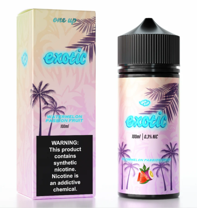 one up - Exotic - Watermelon Passion Fruit 3MG 100mL