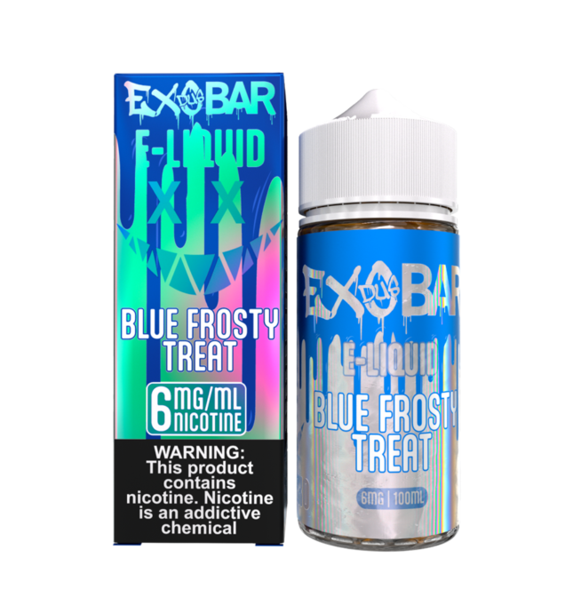 Exodus E-Liquid 100mL - Blue Frosty Treat 6MG