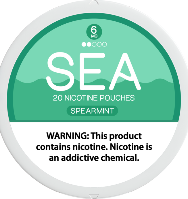 SEA Nicotine Pouches - Spearmint 6mg