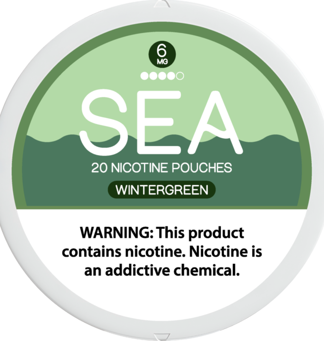 SEA Nicotine Pouches - Wintergreen 6mg