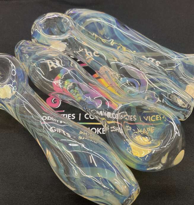 Fumed Fat Belly Hand Pipes