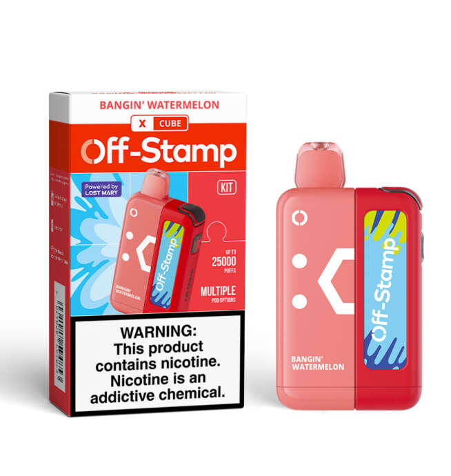 Off-Stamp X-Cube Vape Kit - Bangin Watermelon