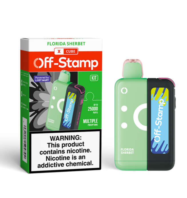 Off-Stamp X-Cube Vape Kit - Florida Sherbet